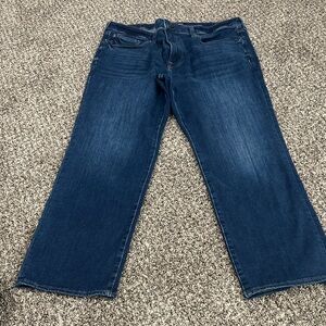 Dark Blue Denim Jeans. Men’s 38X30 Express Jeans.
